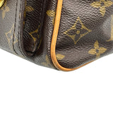 ルイ・ヴィトン LOUIS VUITTON マンハッタンPM M40026 ブラウン モノグラムキャンバス レディース ハンドバッグ