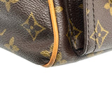 ルイ・ヴィトン LOUIS VUITTON マンハッタンPM M40026 ブラウン モノグラムキャンバス レディース ハンドバッグ