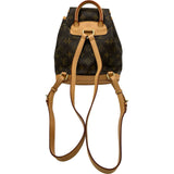ルイ・ヴィトン LOUIS VUITTON ミニモンスリ M51137 ブラウン モノグラムキャンバス レディース リュック・デイパック