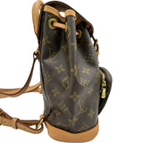 ルイ・ヴィトン LOUIS VUITTON ミニモンスリ M51137 ブラウン モノグラムキャンバス レディース リュック・デイパック