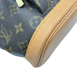 ルイ・ヴィトン LOUIS VUITTON ミニモンスリ M51137 ブラウン モノグラムキャンバス レディース リュック・デイパック