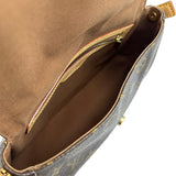 ルイ・ヴィトン LOUIS VUITTON ミニルーピング M51147 ブラウン モノグラムキャンバス レディース ショルダーバッグ