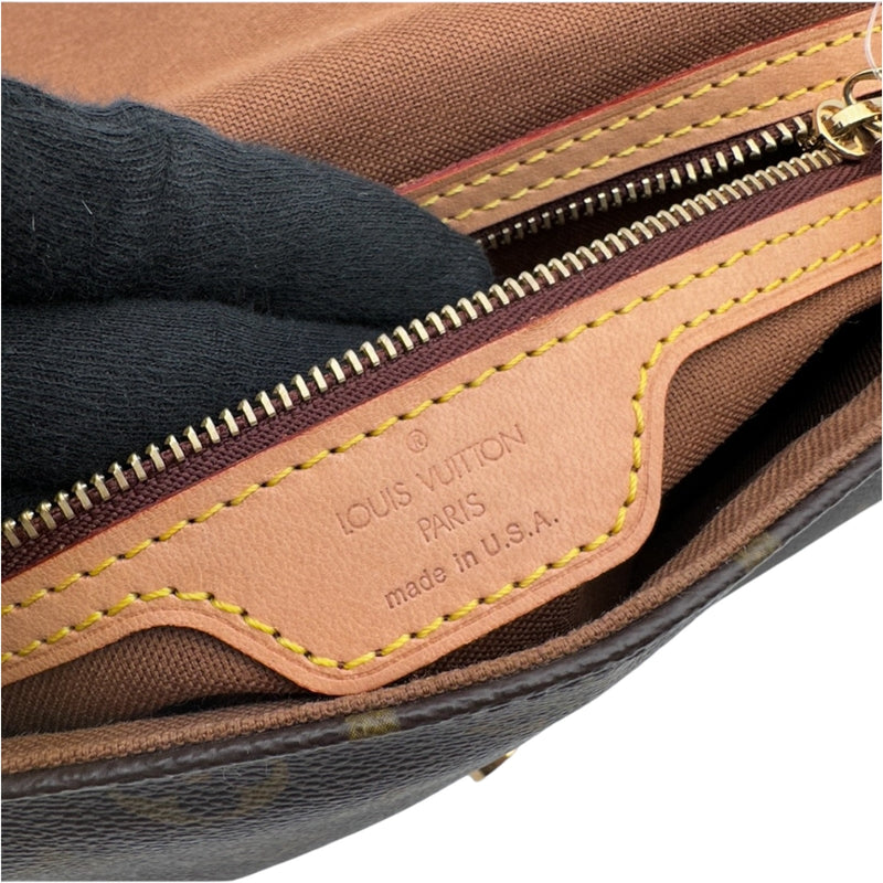 ルイ・ヴィトン LOUIS VUITTON ミニ・ルーピング M51147 ブラウン