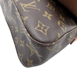 ルイ・ヴィトン LOUIS VUITTON ミニ・ルーピング M51147 ブラウン モノグラムキャンバス レディース ハンドバッグ
