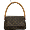 ルイ・ヴィトン LOUIS VUITTON ミニルーピング M51147 ブラウン モノグラムキャンバス レディース ショルダーバッグ