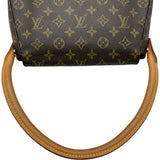 ルイ・ヴィトン LOUIS VUITTON ミニルーピング M51147 ブラウン モノグラムキャンバス レディース ショルダーバッグ