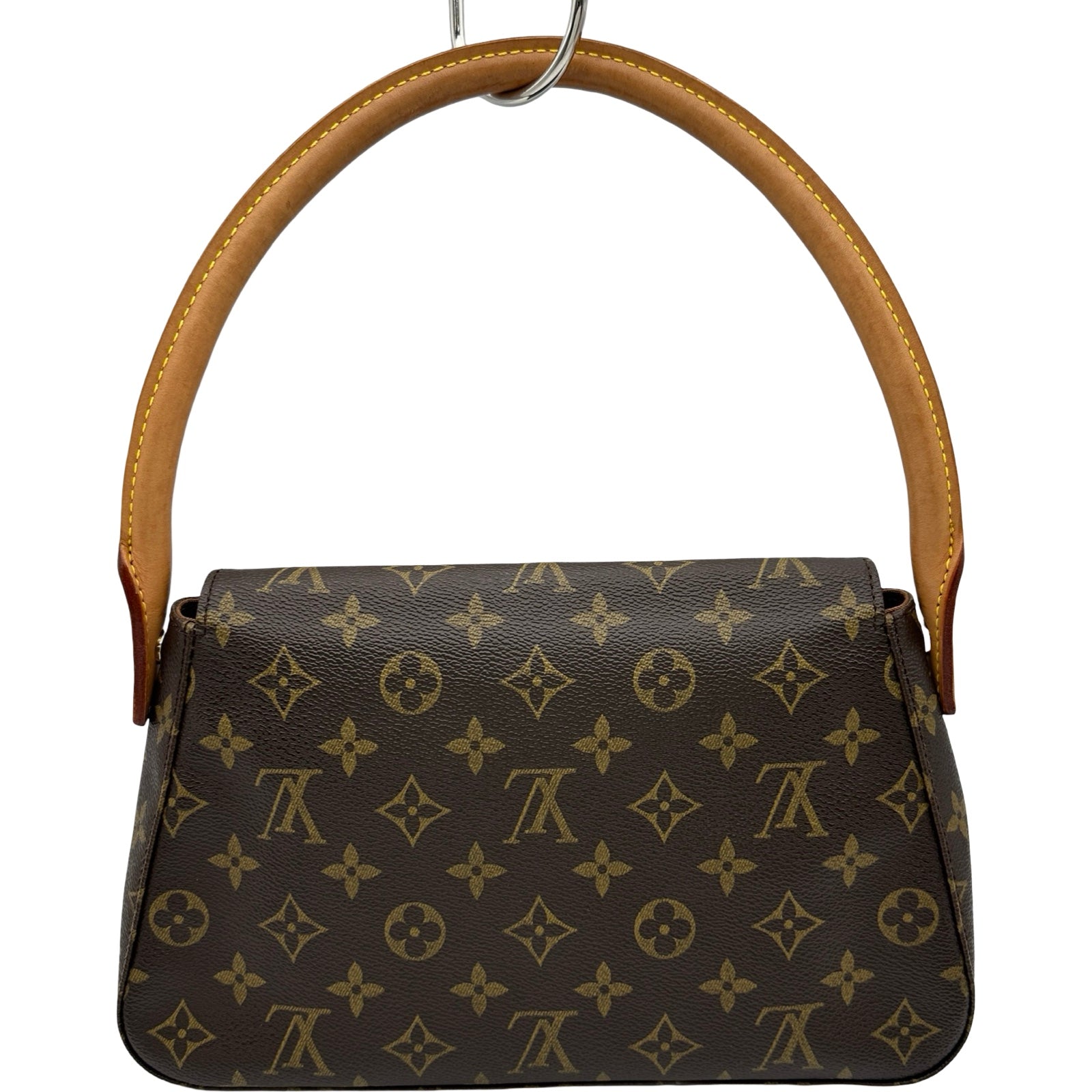 Louis Vuitton モノグラム ハンドバッグ M51147 ルイ・ヴィトン LOUIS VUITTON ミニルーピング M51147 ブラウン