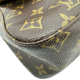ルイ・ヴィトン LOUIS VUITTON ミニルーピング M51147 ブラウン モノグラムキャンバス レディース ショルダーバッグ
