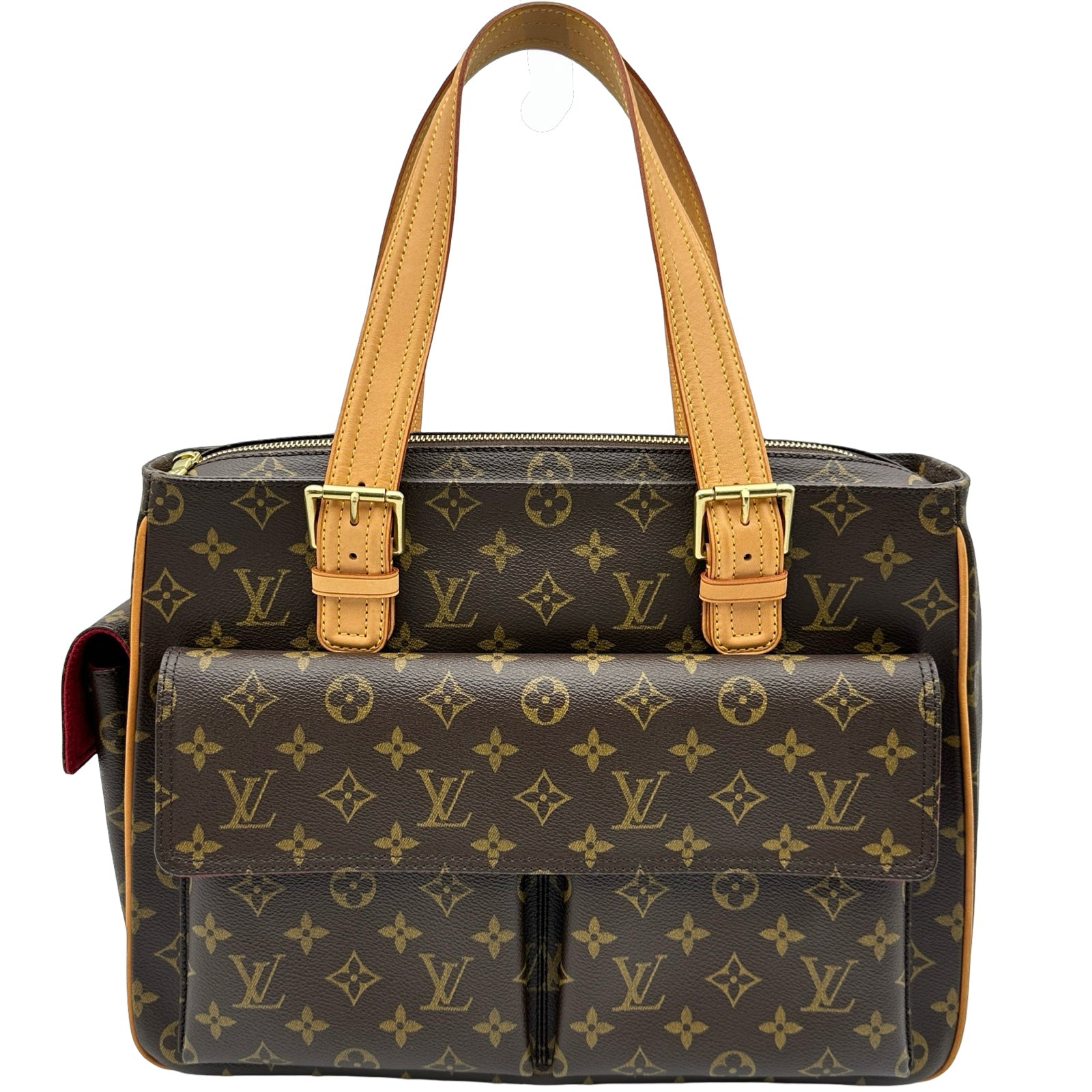ルイヴィトン　モノグラム　ハンドバック　ミュルティプリシテ　265 ルイ・ヴィトン LOUIS VUITTON ミュルティプリシテ M51162 ブラウン