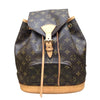 ルイ・ヴィトン LOUIS VUITTON モンスリMM M51136 ブラウン PVC レディース リュック・デイパック