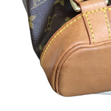 ルイ・ヴィトン LOUIS VUITTON モンスリMM M51136 ブラウン PVC レディース リュック・デイパック