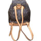 ルイ・ヴィトン LOUIS VUITTON モンスリMM M51136 ブラウン PVC レディース リュック・デイパック