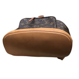ルイ・ヴィトン LOUIS VUITTON モンスリMM M51136 ブラウン PVC レディース リュック・デイパック