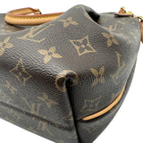 ルイ・ヴィトン LOUIS VUITTON テュレン PM M48813 ブラウン モノグラム・レザー レディース ハンドバッグ