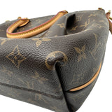 ルイ・ヴィトン LOUIS VUITTON テュレン PM M48813 ブラウン モノグラム・レザー レディース ハンドバッグ