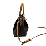 ルイ・ヴィトン LOUIS VUITTON テュレン PM M48813 ブラウン モノグラム・レザー レディース ハンドバッグ