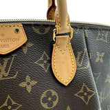 ルイ・ヴィトン LOUIS VUITTON テュレン PM M48813 ブラウン モノグラム・レザー レディース ハンドバッグ