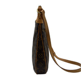 ルイ・ヴィトン LOUIS VUITTON オデオンMM M56389 ブラウン モノグラム/レザー レディース ショルダーバッグ