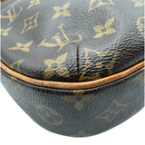 ルイ・ヴィトン LOUIS VUITTON オデオンMM M56389 ブラウン モノグラム/レザー レディース ショルダーバッグ