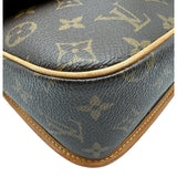 ルイ・ヴィトン LOUIS VUITTON ソローニュ M42250 ブラウン モノグラム/レザー レディース ショルダーバッグ