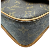 ルイ・ヴィトン LOUIS VUITTON ソローニュ M42250 ブラウン モノグラム/レザー レディース ショルダーバッグ