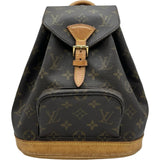 ルイ・ヴィトン LOUIS VUITTON ミニモンスリ M51137 ブラウン モノグラム・キャンバス レディース リュック・デイパック