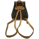 ルイ・ヴィトン LOUIS VUITTON ミニモンスリ M51137 ブラウン モノグラム・キャンバス レディース リュック・デイパック