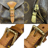 ルイ・ヴィトン LOUIS VUITTON モンスリMM M51136 ブラウン モノグラム/レザー レディース リュック・デイパック