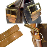 ルイ・ヴィトン LOUIS VUITTON ヴィバシテGM M51163 ブラウン ゴールド金具 モノグラム レディース ショルダーバッグ