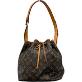 ルイ・ヴィトン LOUIS VUITTON プチノエ M42226 ブラウン モノグラム・キャンバス レディース ショルダーバッグ