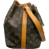 ルイ・ヴィトン LOUIS VUITTON プチノエ M42226 ブラウン モノグラム・キャンバス レディース ショルダーバッグ
