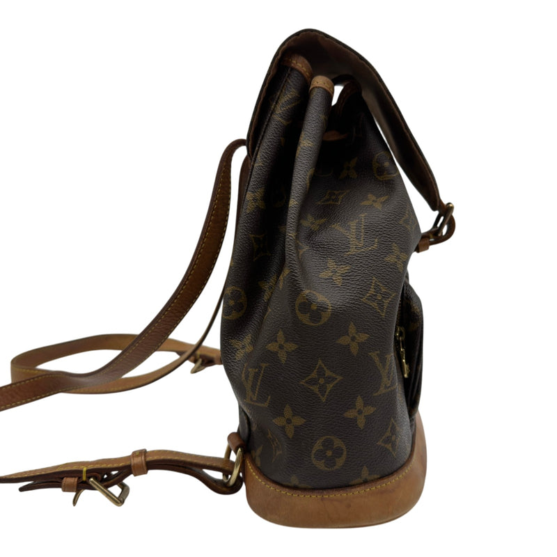 ルイ・ヴィトン LOUIS VUITTON モンスリMM M51136 ブラウン モノグラム