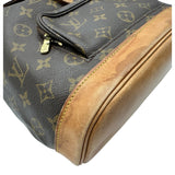 ルイ・ヴィトン LOUIS VUITTON モンスリMM M51136 ブラウン モノグラム/レザー レディース リュック・デイパック