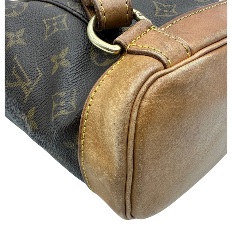 ルイ・ヴィトン LOUIS VUITTON モンスリMM M51136 ブラウン モノグラム
