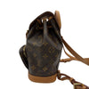 ルイ・ヴィトン LOUIS VUITTON ミニ・モンスリ M51137 ブラウン モノグラム/レザー レディース リュック・デイパック