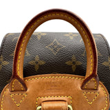 ルイ・ヴィトン LOUIS VUITTON ミニ・モンスリ M51137 ブラウン モノグラム/レザー レディース リュック・デイパック
