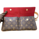 ルイ・ヴィトン LOUIS VUITTON ヴィバシテMM M51164 ブラウン モノグラムキャンバス レディース ショルダーバッグ