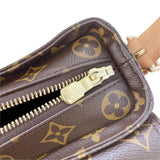 ルイ・ヴィトン LOUIS VUITTON ヴィバシテMM M51164 ブラウン モノグラムキャンバス レディース ショルダーバッグ