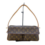 ルイ・ヴィトン LOUIS VUITTON ヴィバシテMM M51164 ブラウン モノグラムキャンバス レディース ショルダーバッグ