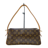 ルイ・ヴィトン LOUIS VUITTON ヴィバシテMM M51164 ブラウン モノグラムキャンバス レディース ショルダーバッグ