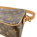 ルイ・ヴィトン LOUIS VUITTON ヴィバシテMM M51164 ブラウン モノグラムキャンバス レディース ショルダーバッグ