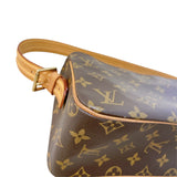 ルイ・ヴィトン LOUIS VUITTON ヴィバシテMM M51164 ブラウン モノグラムキャンバス レディース ショルダーバッグ