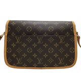 ルイ・ヴィトン LOUIS VUITTON ソローニュ M42250 ブラウン ゴールド金具 モノグラム レディース ショルダーバッグ