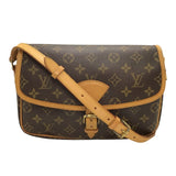 ルイ・ヴィトン LOUIS VUITTON ソローニュ M42250 ブラウン ゴールド金具 モノグラム レディース ショルダーバッグ