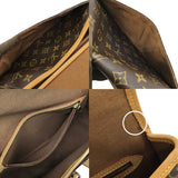 ルイ・ヴィトン LOUIS VUITTON ソローニュ M42250 ブラウン ゴールド金具 モノグラム レディース ショルダーバッグ