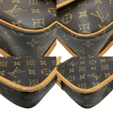ルイ・ヴィトン LOUIS VUITTON ソローニュ M42250 ブラウン ゴールド金具 モノグラム レディース ショルダーバッグ