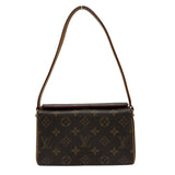 ルイ・ヴィトン LOUIS VUITTON レシタル M51900 ブラウン モノグラム/レザー レディース ハンドバッグ