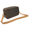 ルイ・ヴィトン LOUIS VUITTON ポシェット・シテ M51183 ブラウン ゴールド金具 モノグラム ユニセックス ショルダーバッグ