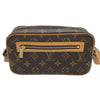 ルイ・ヴィトン LOUIS VUITTON ポシェット・シテ M51183 ブラウン ゴールド金具 モノグラム ユニセックス ショルダーバッグ