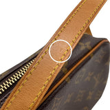 ルイ・ヴィトン LOUIS VUITTON ポシェット・シテ M51183 ブラウン ゴールド金具 モノグラム ユニセックス ショルダーバッグ